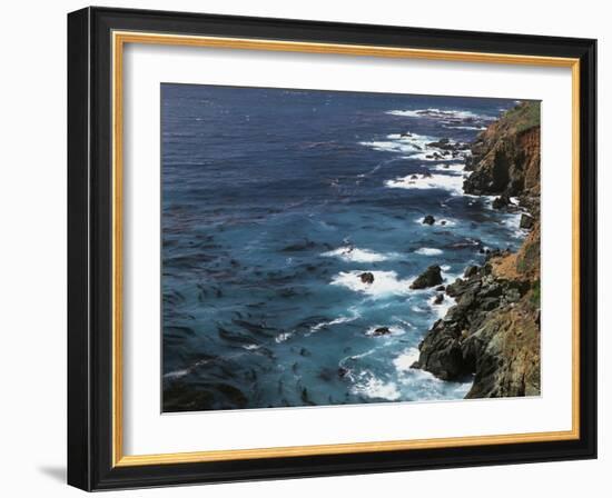 USA, California, Seascape of the Pacific Ocean-Christopher Talbot Frank-Framed Photographic Print