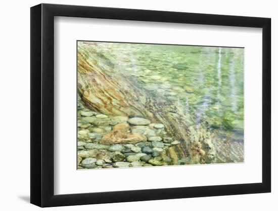 USA, California, Sequoia National Park. Stones in Paradise Creek.-Jaynes Gallery-Framed Photographic Print