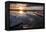 Usa, California, Sierra Nevada, Mono Lake. The sun rises over the east shore of Mono Lake.-Betty Sederquist-Framed Premier Image Canvas