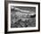 USA, California, Sierra Nevada Mountains. Moon Above Mt Whitney-Dennis Flaherty-Framed Photographic Print