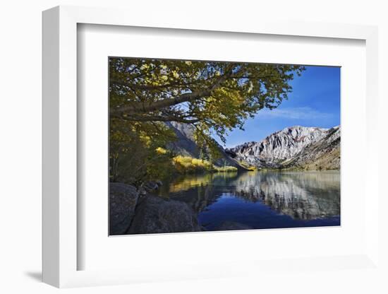 USA, California, Sierra Nevada Range. Convict Lake in autumn.-Jaynes Gallery-Framed Photographic Print