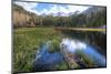 USA, California, Sierra Nevada Range. Landscape with Weir Pond-Dennis Flaherty-Mounted Photographic Print