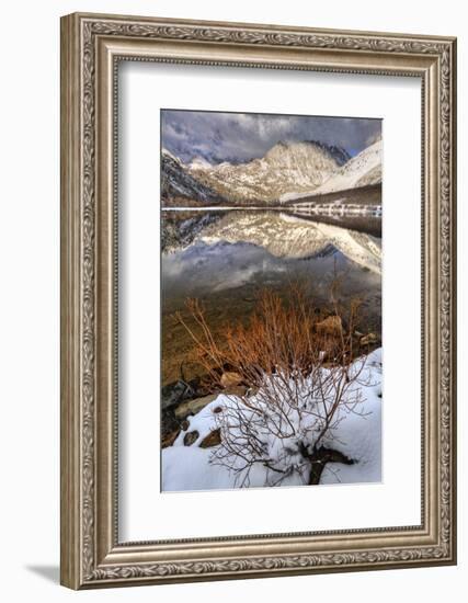 USA, California, Sierra Nevada Range. Spring Snow at North Lake-Dennis Flaherty-Framed Photographic Print