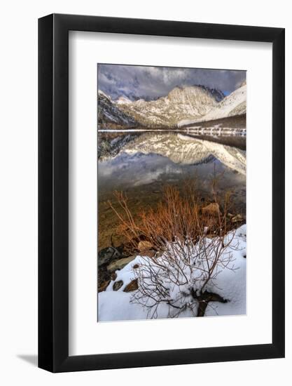 USA, California, Sierra Nevada Range. Spring Snow at North Lake-Dennis Flaherty-Framed Photographic Print