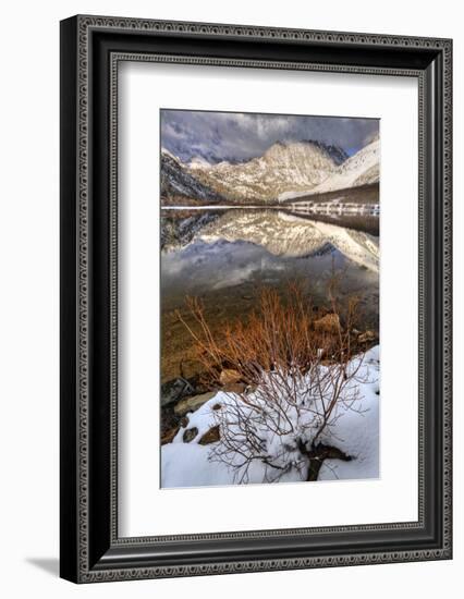 USA, California, Sierra Nevada Range. Spring Snow at North Lake-Dennis Flaherty-Framed Photographic Print