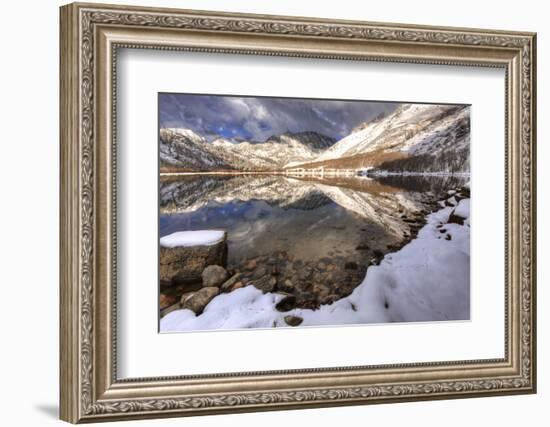 USA, California, Sierra Nevada Range. Spring Snow at North Lake-Dennis Flaherty-Framed Photographic Print