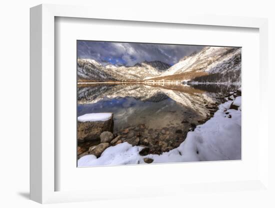 USA, California, Sierra Nevada Range. Spring Snow at North Lake-Dennis Flaherty-Framed Photographic Print