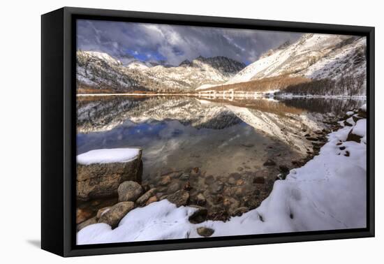 USA, California, Sierra Nevada Range. Spring Snow at North Lake-Dennis Flaherty-Framed Premier Image Canvas