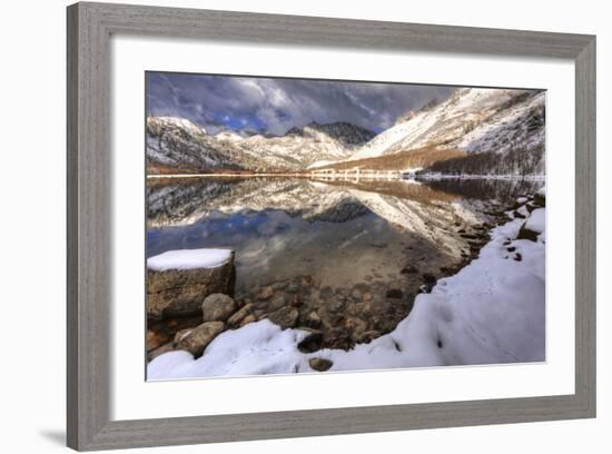 USA, California, Sierra Nevada Range. Spring Snow at North Lake-Dennis Flaherty-Framed Photographic Print