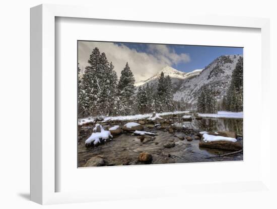 USA, California, Sierra Nevada Range. Spring Snow at North Lake-Dennis Flaherty-Framed Photographic Print