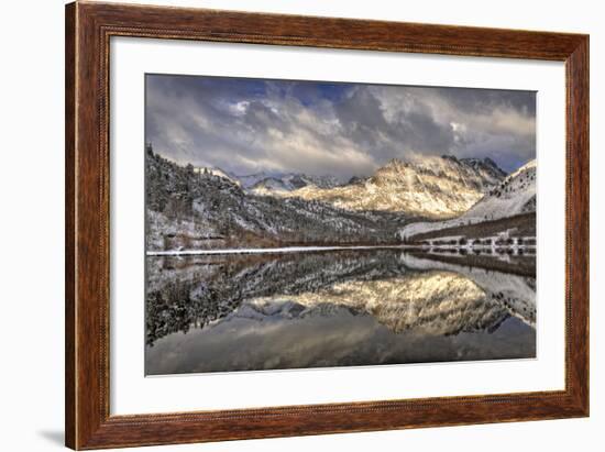 USA, California, Sierra Nevada Range. Spring Snow at North Lake-Dennis Flaherty-Framed Photographic Print