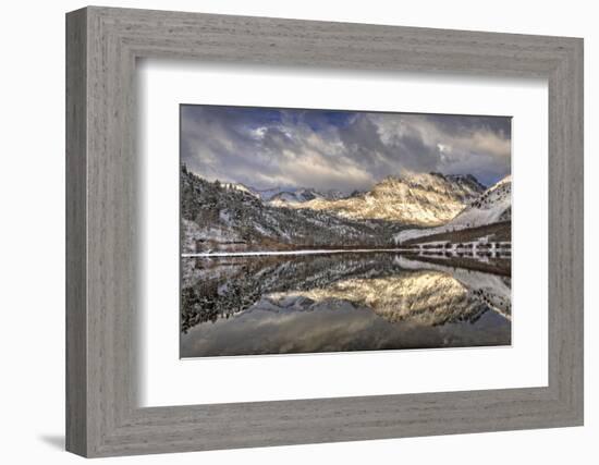 USA, California, Sierra Nevada Range. Spring Snow at North Lake-Dennis Flaherty-Framed Photographic Print