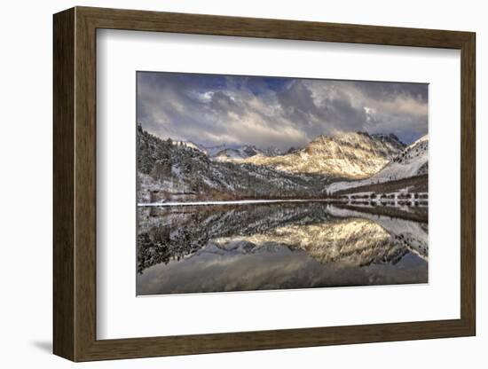 USA, California, Sierra Nevada Range. Spring Snow at North Lake-Dennis Flaherty-Framed Photographic Print