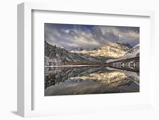 USA, California, Sierra Nevada Range. Spring Snow at North Lake-Dennis Flaherty-Framed Photographic Print