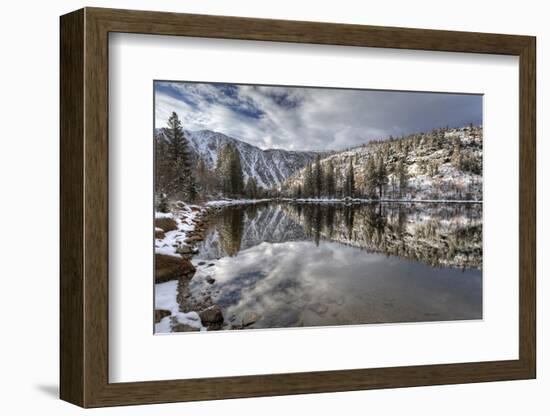 USA, California, Sierra Nevada Range. Spring Snow at North Lake-Dennis Flaherty-Framed Photographic Print