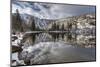 USA, California, Sierra Nevada Range. Spring Snow at North Lake-Dennis Flaherty-Mounted Photographic Print