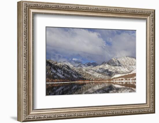 USA, California, Sierra Nevada Range. Spring Snow at North Lake-Dennis Flaherty-Framed Photographic Print