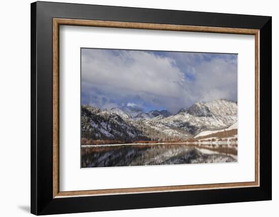 USA, California, Sierra Nevada Range. Spring Snow at North Lake-Dennis Flaherty-Framed Photographic Print