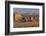 USA, California. Sunset on Trona Pinnacles-Don Paulson-Framed Photographic Print