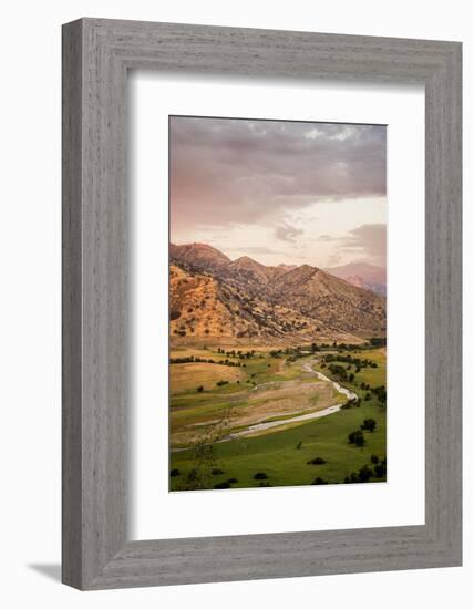 USA California. Tulare County, Slick Rock Recreation Area.-Alison Jones-Framed Photographic Print