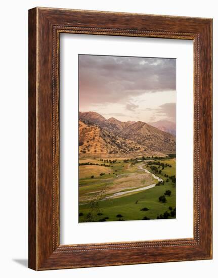 USA California. Tulare County, Slick Rock Recreation Area.-Alison Jones-Framed Photographic Print