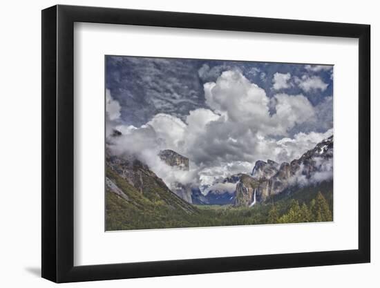 USA, California, Yosemite, Bridalveil Falls-John Ford-Framed Photographic Print