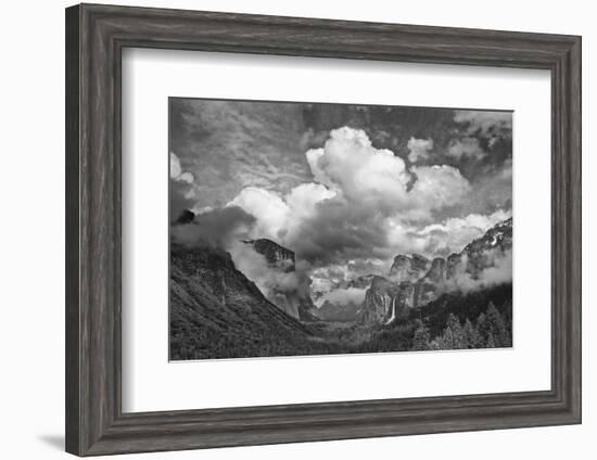 USA, California, Yosemite, Bridalveil Falls-John Ford-Framed Photographic Print