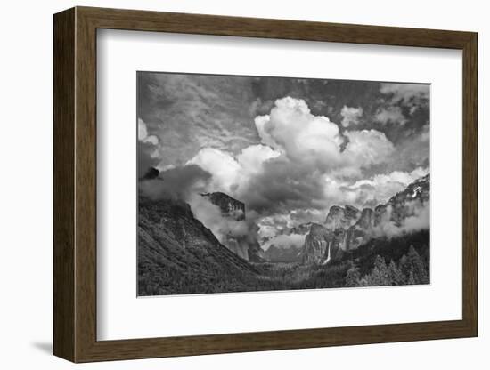 USA, California, Yosemite, Bridalveil Falls-John Ford-Framed Photographic Print