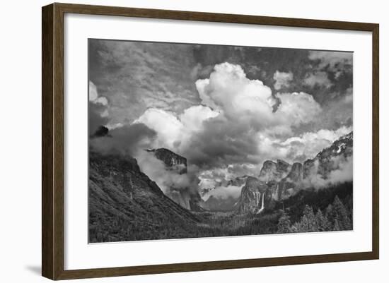 USA, California, Yosemite, Bridalveil Falls-John Ford-Framed Photographic Print