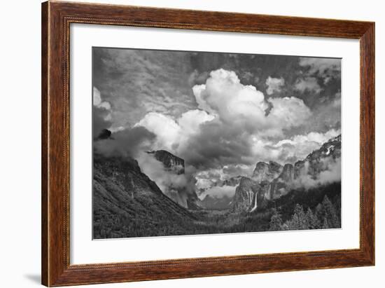 USA, California, Yosemite, Bridalveil Falls-John Ford-Framed Photographic Print