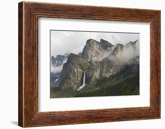 USA, California, Yosemite, Bridalveil Falls-John Ford-Framed Photographic Print