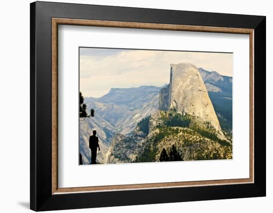 USA, California, Yosemite National Park, Half Dome, from Washburn Point-Bernard Friel-Framed Photographic Print