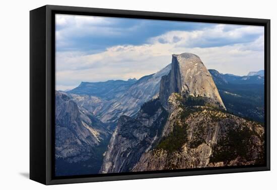 USA, California, Yosemite National Park, Half Dome, Glacier Point-Bernard Friel-Framed Premier Image Canvas