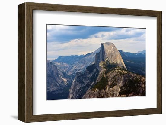 USA, California, Yosemite National Park, Half Dome, Glacier Point-Bernard Friel-Framed Photographic Print