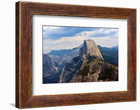 USA, California, Yosemite National Park, Half Dome, Glacier Point-Bernard Friel-Framed Photographic Print