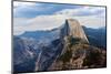 USA, California, Yosemite National Park, Half Dome, Glacier Point-Bernard Friel-Mounted Photographic Print