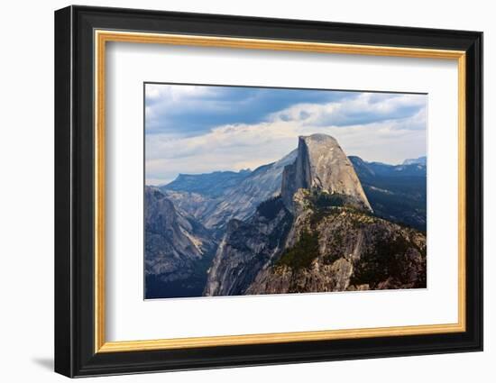 USA, California, Yosemite National Park, Half Dome, Glacier Point-Bernard Friel-Framed Photographic Print