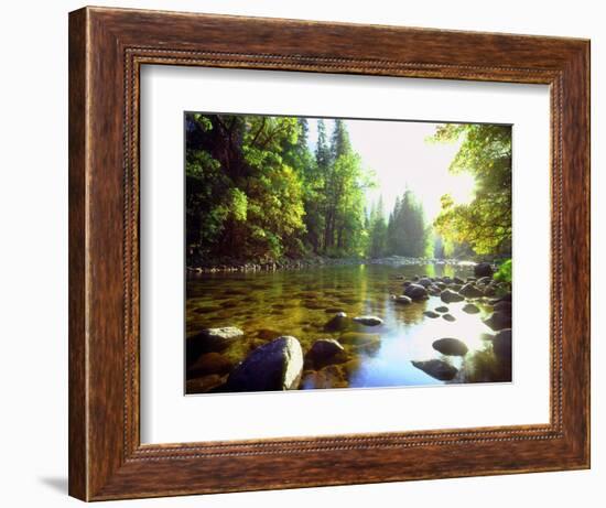 USA, California, Yosemite National Park. the Merced River-Jaynes Gallery-Framed Photographic Print