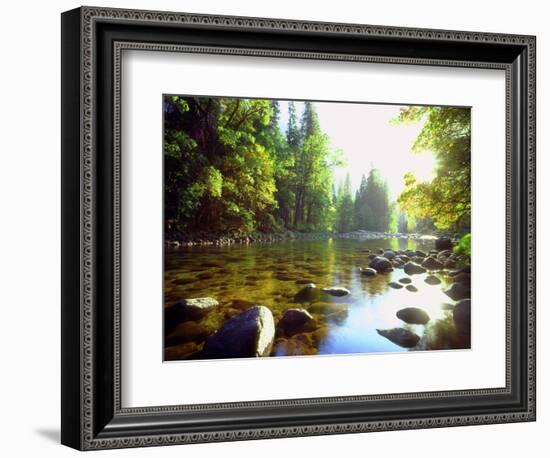 USA, California, Yosemite National Park. the Merced River-Jaynes Gallery-Framed Photographic Print