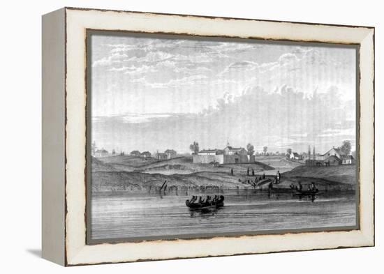 USA, Chicago 1820-Seth Eastman-Framed Stretched Canvas
