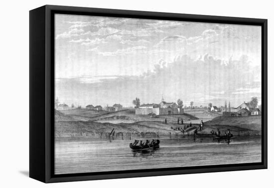 USA, Chicago 1820-Seth Eastman-Framed Stretched Canvas