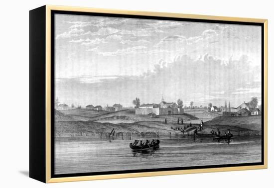 USA, Chicago 1820-Seth Eastman-Framed Stretched Canvas