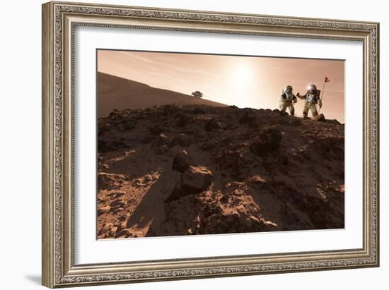 USA-China Exploration of Mars, Artwork-Detlev Van Ravenswaay-Framed Photographic Print