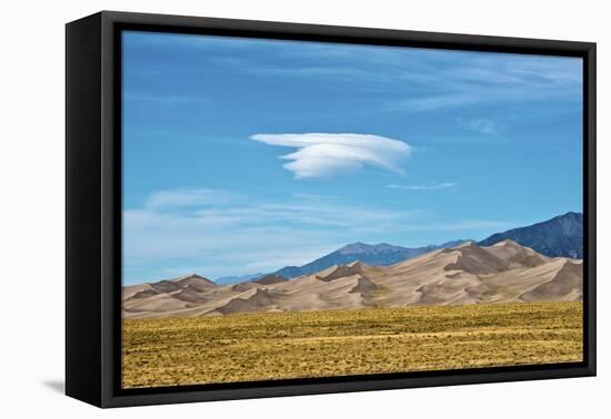 USA, Colorado, Alamosa, Great Sand Dunes National Park and Preserve-Bernard Friel-Framed Premier Image Canvas