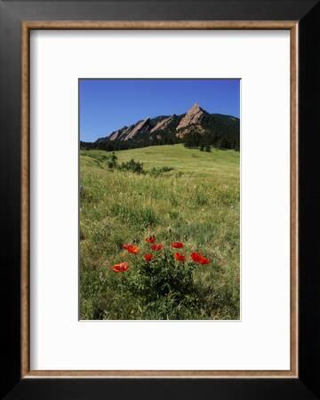 Chautauqua Art Colorado Gift Boulder Painting Flatirons Archival Print