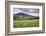 USA, Colorado, Crested Butte. Landscape of wildflowers and mountain.-Dennis Flaherty-Framed Photographic Print