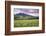 USA, Colorado, Crested Butte. Landscape of wildflowers and mountain.-Dennis Flaherty-Framed Photographic Print