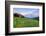 USA, Colorado, Crested Butte. Landscape of wildflowers and mountains.-Dennis Flaherty-Framed Photographic Print