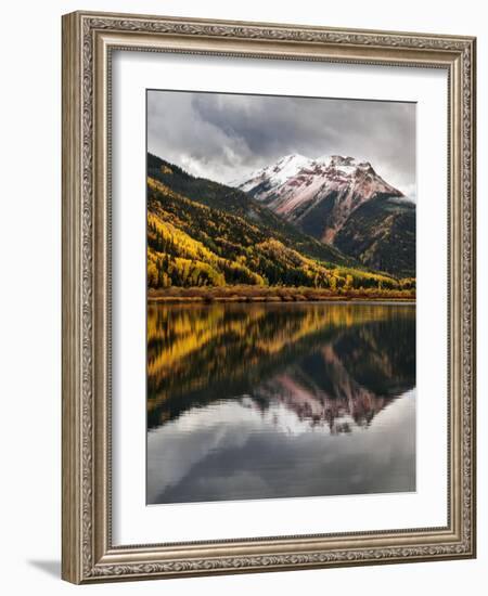 USA, Colorado, Crystal Lake, Red Mountain Number 1 Near Ouray-Ann Collins-Framed Photographic Print