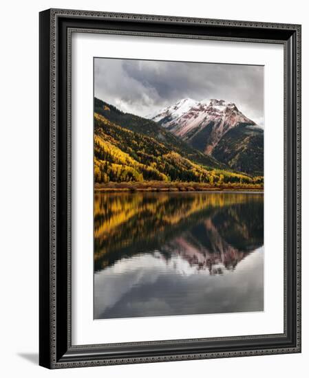 USA, Colorado, Crystal Lake, Red Mountain Number 1 Near Ouray-Ann Collins-Framed Photographic Print